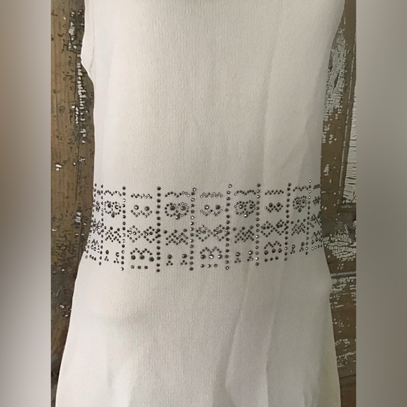 Kayla By Tally Taylor Knit Dress With Cardigan Size 6 Designer Church - Picture 4 of 13